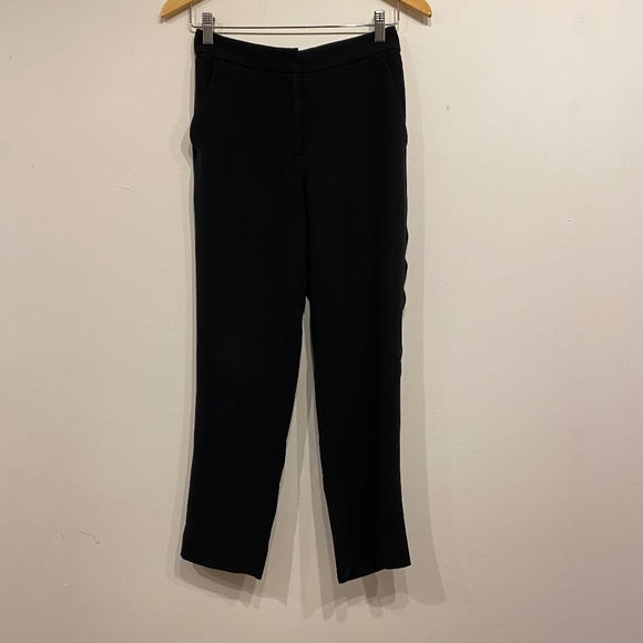 **$5 SALE** J.Crew 365 Easy Black Dress Pants size 2 - Picture 1 of 5